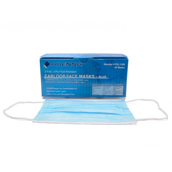 Latex Free Earloop Face Masks | Washington Trade International, Inc.